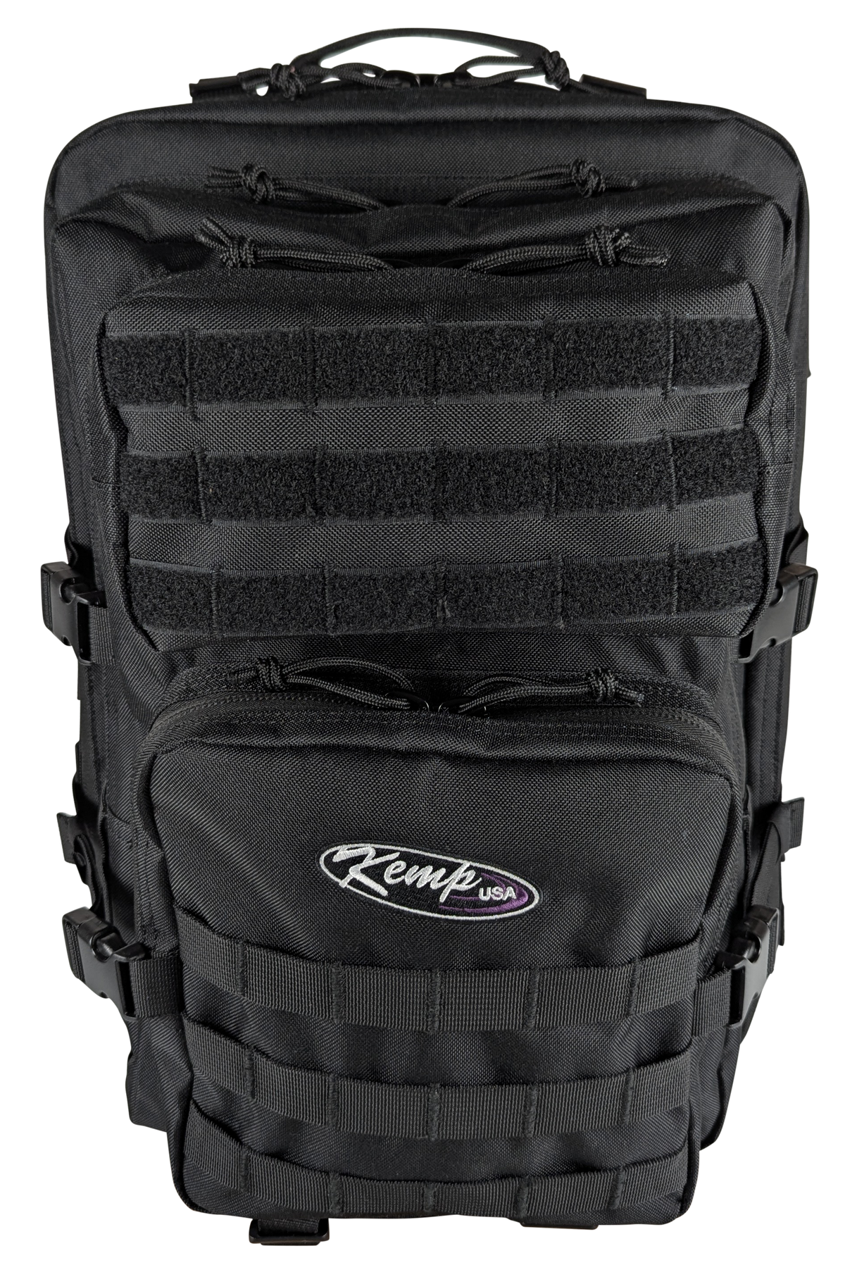 Kemp USA 3-Day Assault Molle Backpack, Large Rucksack Style, Black