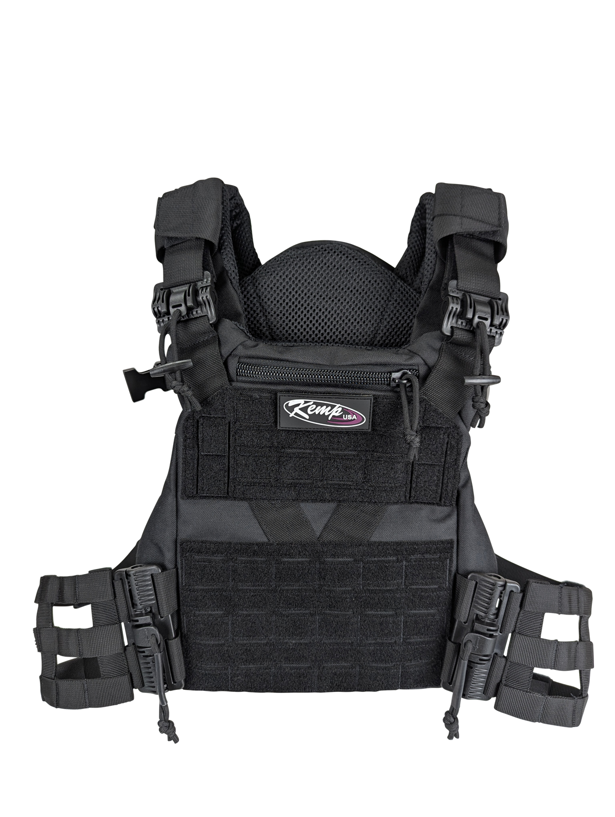 Kemp USA Tactical Vest with Quick Release Buckles