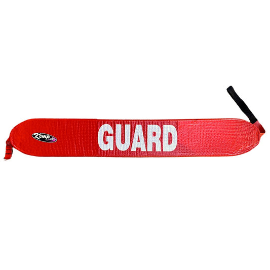 Kemp USA 40" Grip It Rescue Tube® with Mesh Design & GUARD Logo, Red