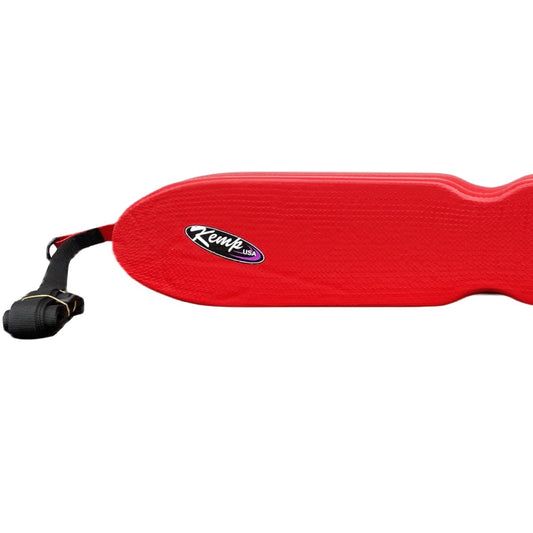 Kemp USA 53" Cut-a-way Grip It Rescue Tube® with Mesh & GUARD Logo, Red