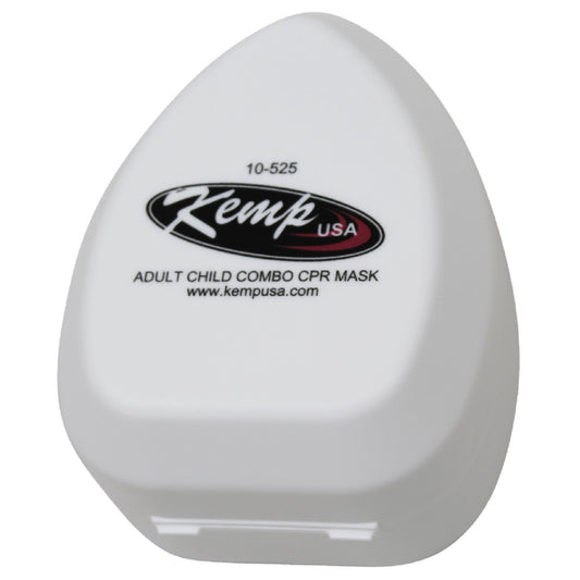 Kemp USA CPR Mask Adult/ Child & Infant Combo with Gloves & Wipe in Hard Case