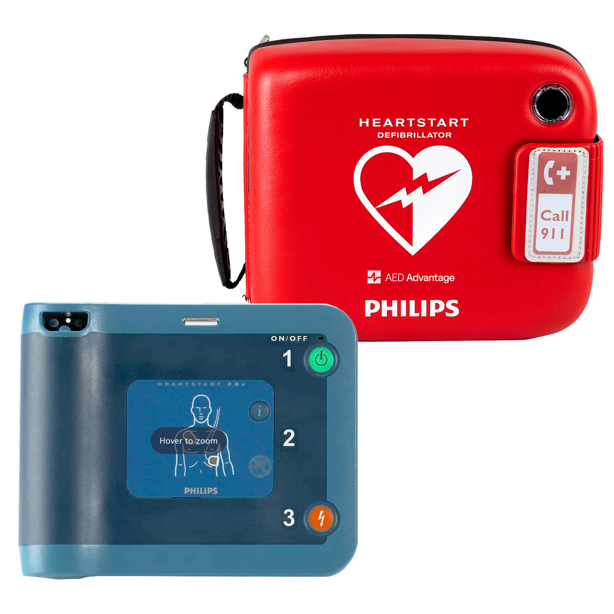 Kemp USA Philips® HeartStart FRx AED w/ Standard Carry Case