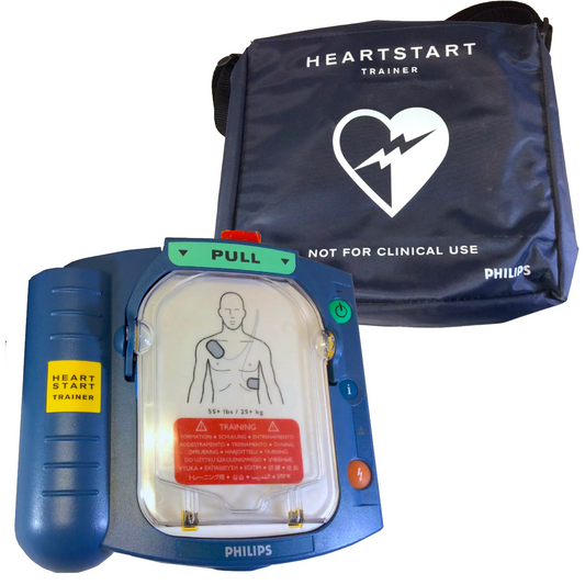 Kemp USA Philips® HeartStart OnSite, Home, HS1 AED Trainer w/ Case