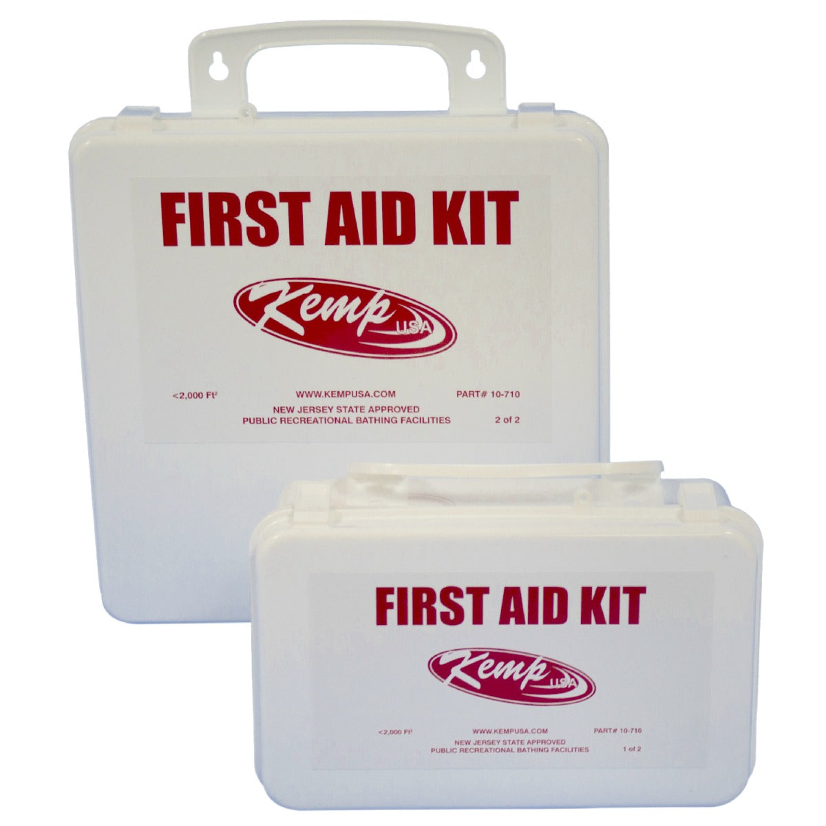 Kemp USA State of NJ Pool First Aid Kit (< 2K SF)