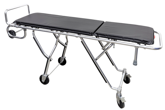 Kemp USA Multi-Level Mortuary Cot Stretcher, Aluminum Alloy
