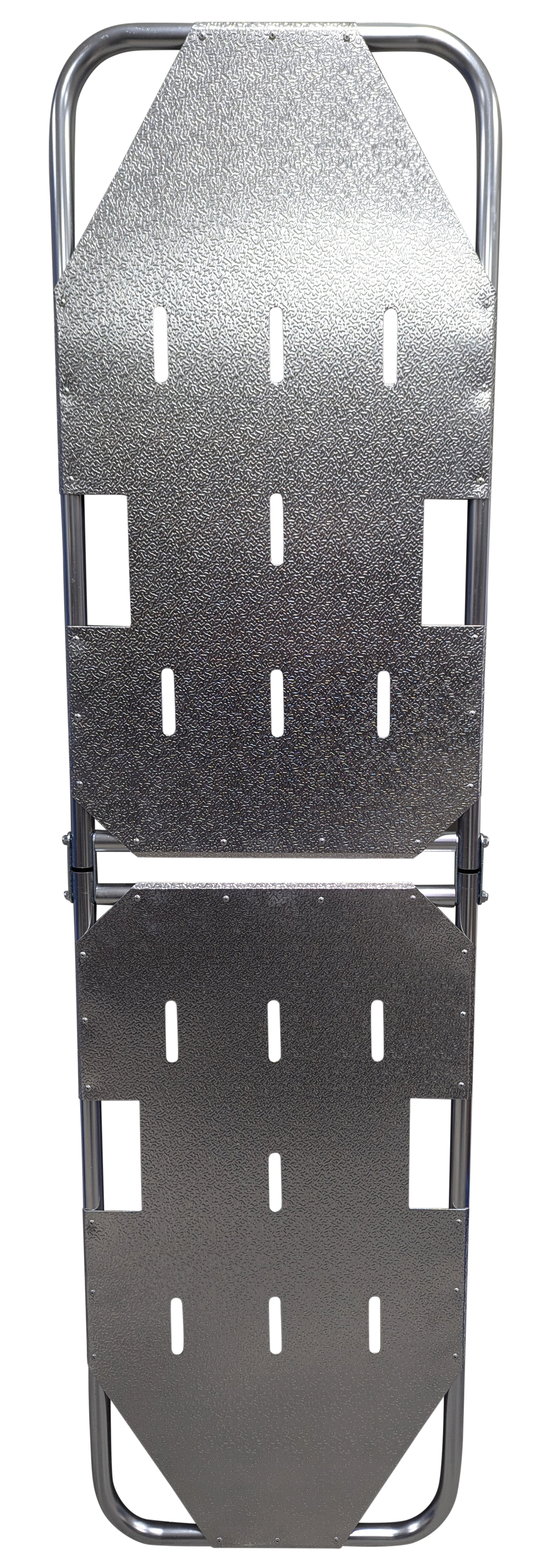 Kemp USA Aluminum Metal Flat Folding Stretcher