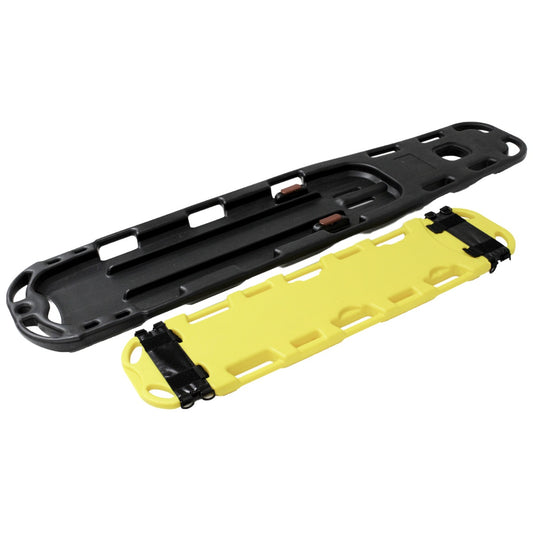 Kemp USA Adult / Child 2-in-1 Combo Spineboard, Yellow / Black