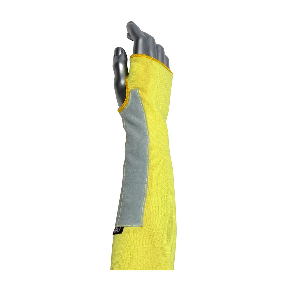 PIP 2-PLY Dupont Kevlar Sleeve With Leather Patch