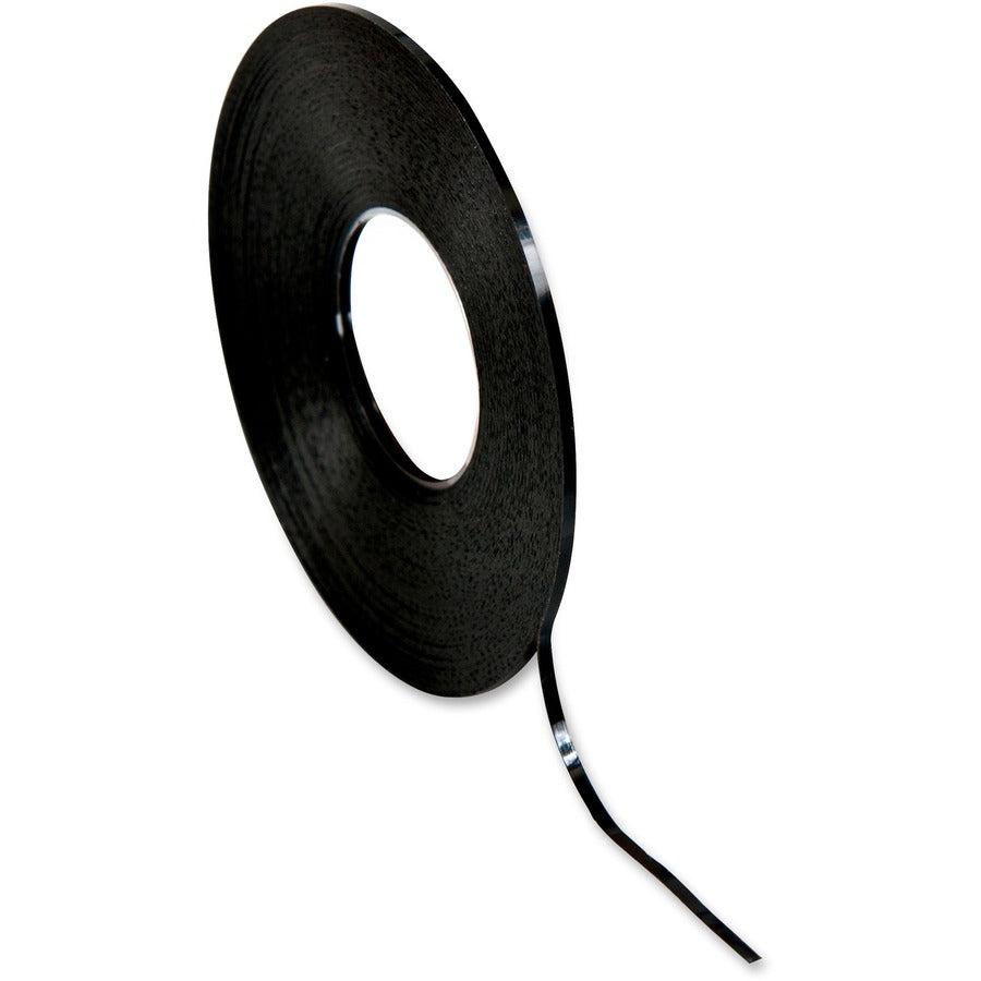 Chartpak Glossy Graphic Tape - 18 yd Length x 62.5 mil Width - Black - Creep Resistant - For Artwork, Decorating - 1 Roll
