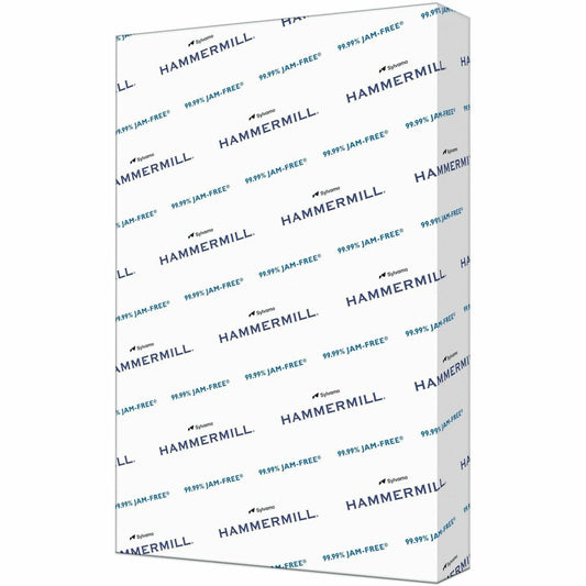 Hammermill Copy Plus Paper - White - 92 Brightness - Ledger - 11" x 17" - 20 lb Basis Weight - Acid-free, Quick Drying, ColorLok Technology, Jam-free, Archival-safe - White - 500 Sheets - 1 Ream