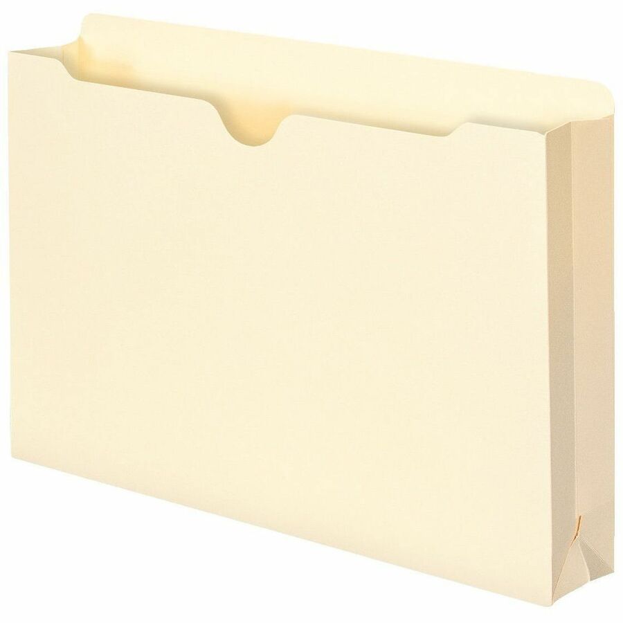 Smead Legal File Jacket - 8 1/2" x 14" - 2" Expansion - 11 pt. - 1 Plys - Manila Paper - Manila - Slip Resistant - 10% Recycled - 50 / Box