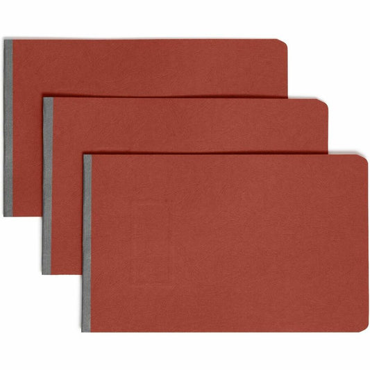 Smead Premium Pressboard Fastener Folder - 2" Folder Capacity - 8 1/2" x 14" - 2" Expansion - 1 Fastener - 25 pt. - Pressboard - Red - Reinforced Hinge, Heavy Duty, Moisture Resistant, Stain Resistant - 60% Recycled - 1 Each
