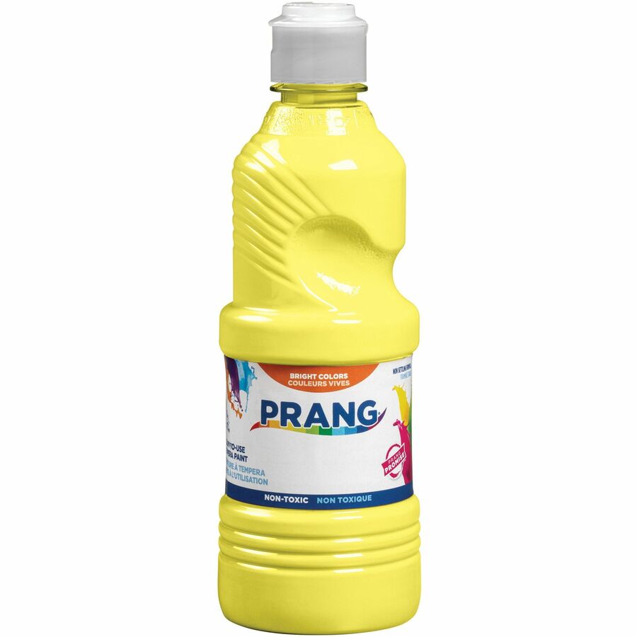 Dixon Liquid Tempera Paint - 1 Color(s) - Yellow - 16 oz - 1 Each