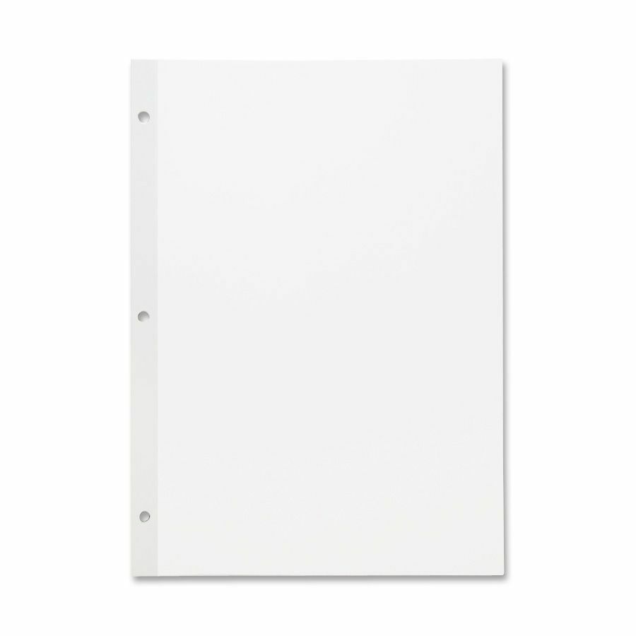 Sparco Unruled Filler Paper - 100 Sheets - Plain - Unruled Margin - 20 lb Basis Weight - Letter - 8 1/2" x 11" Sheet Size - White Paper - 1 Pack