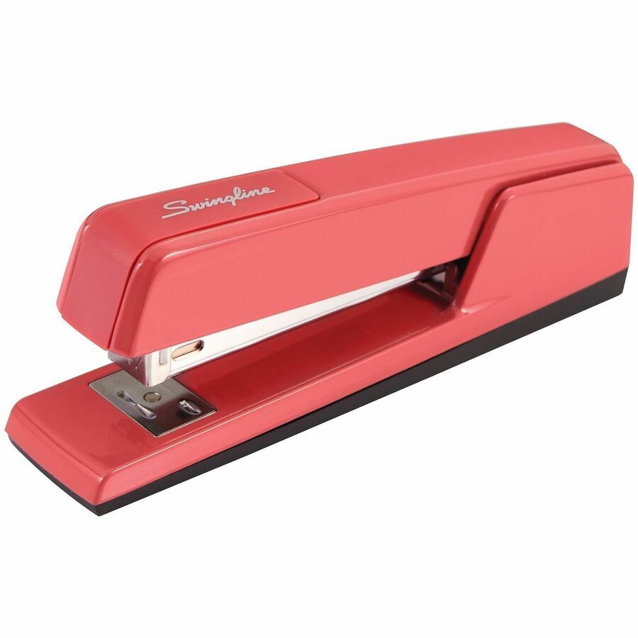 Swingline 747 Classic Stapler - Staples Upto 20 Sheet of 20lb Paper - Holds Upto 210 Staple - Full Strip - Staple Size: 0.25" - Lipstick - Metal, Die-cast - 1 Each