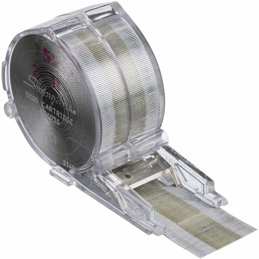 Swingline Standard Staple Cartridge - Standard - 1/4" Leg - Holds 30 Sheet(s) - for Paper - Chisel Point - 5000 Per Cartridge - 1 Box