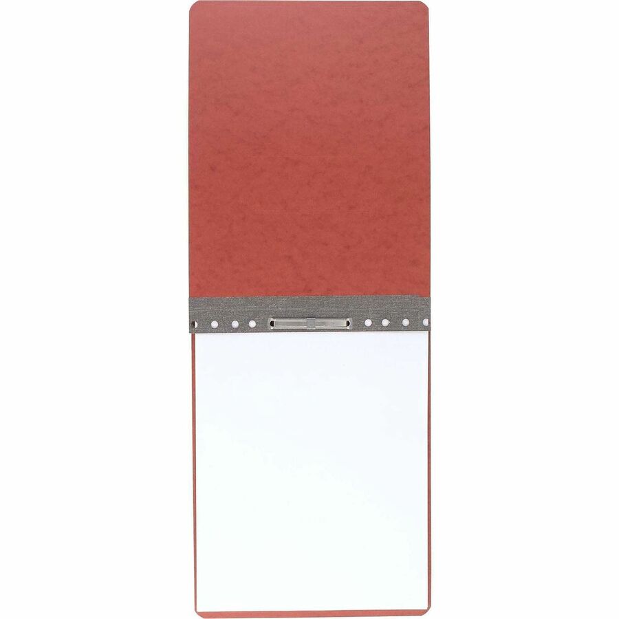 ACCO Letter Report Cover - 2" Folder Capacity - 8 1/2" x 11" - Folder - 20 pt. - Pressboard, Tyvek, Steel - Red - 60% Recycled - 1 Each