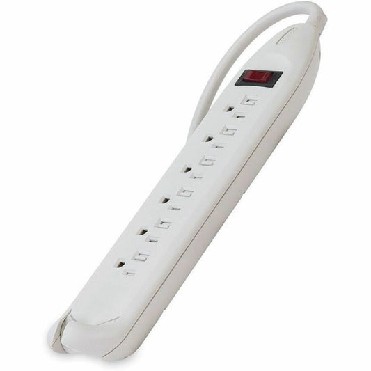 Belkin 6-Outlet Power Strip 12' Cord - 3-prong - 6 - 12 ft Cord - Beige
