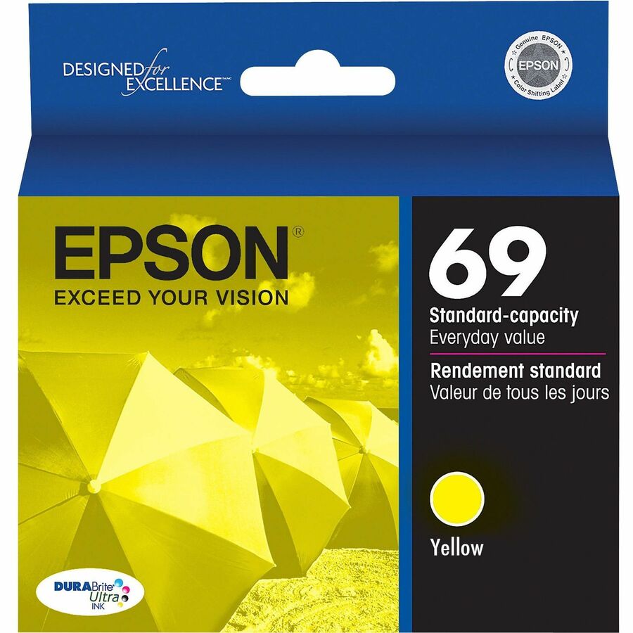 Epson DURABrite Original Inkjet Ink Cartridge - Yellow - 1 Each - 350 Pages