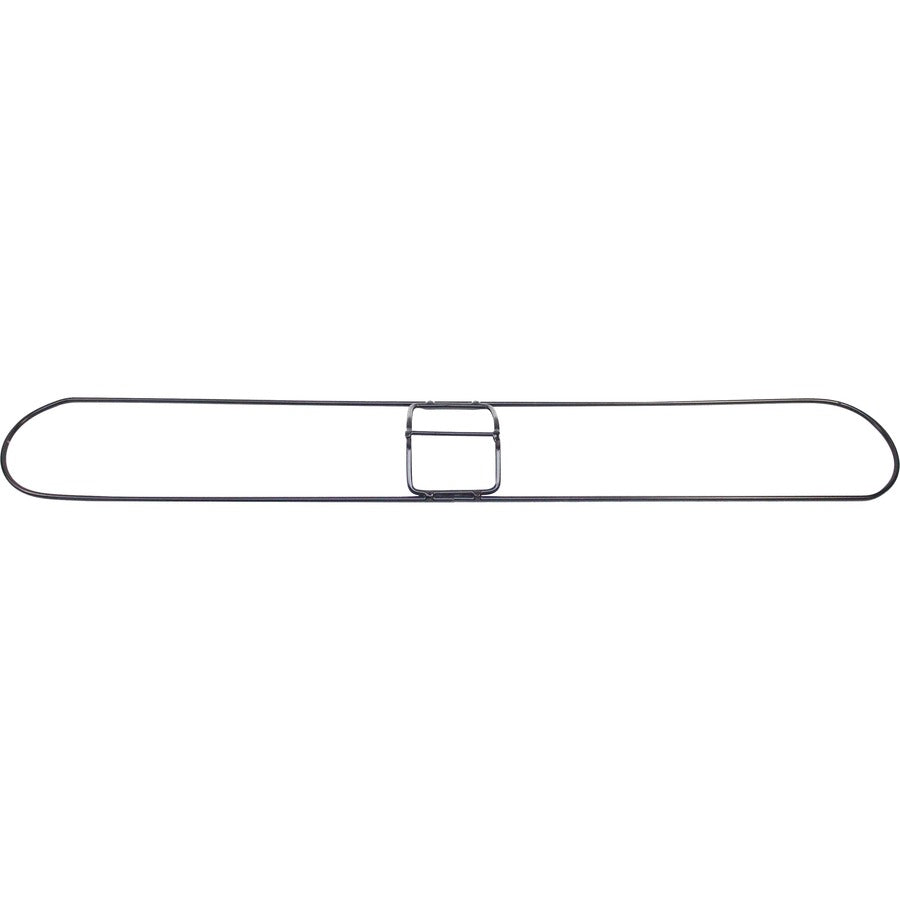 Genuine Joe Clip-On 36" Dust Mop Frame - 360&deg, Swivel, Rust Resistant, Chrome Plated, Reinforced - Chrome - Steel - 1 Each