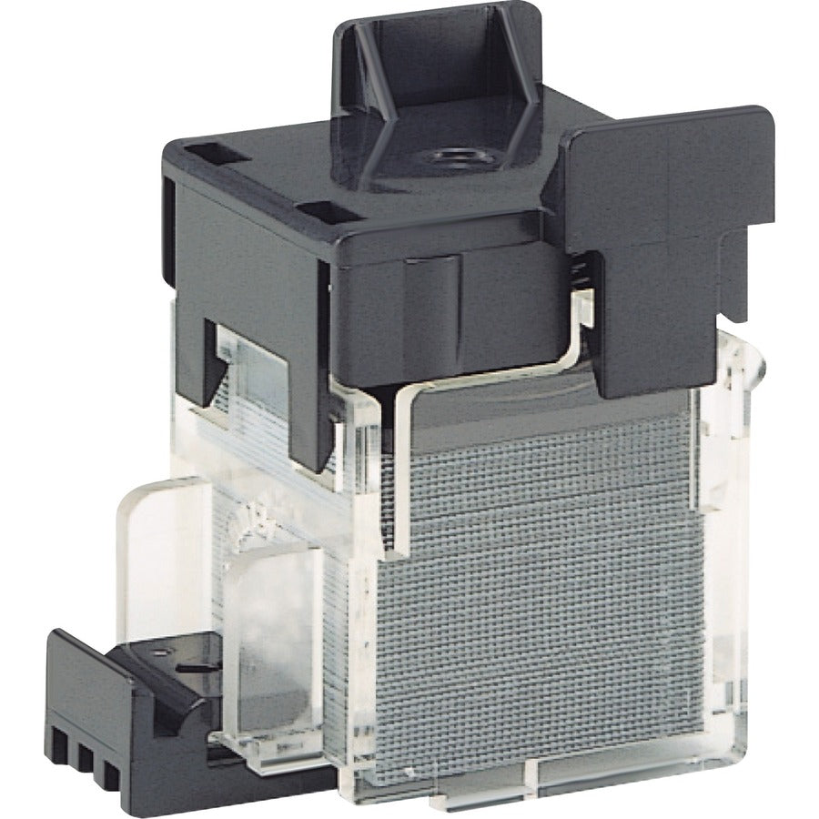 MAX Flat Clinch Staples - 1/4" Leg - 3/8" Crown - Holds 20 Sheet(s) - for Paper - 1.5" Height x 1.5" Width x 1.3" Depth - 2000 Per Cartridge - 2000 / Box