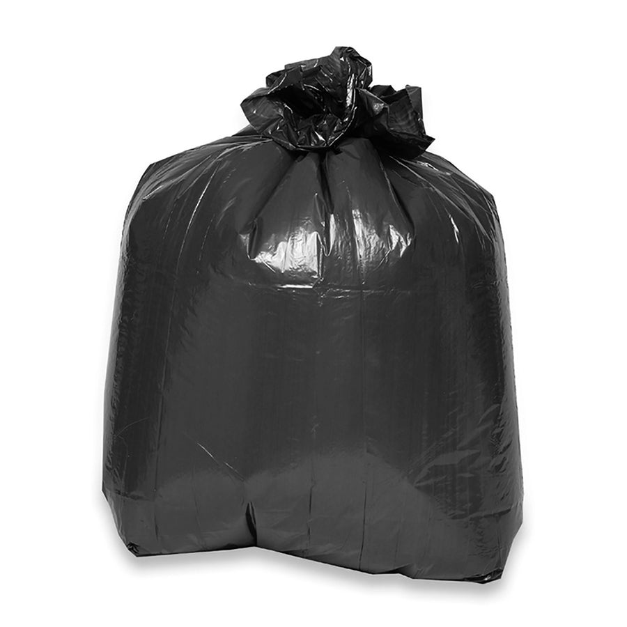 Genuine Joe Low Density Liners - Medium Size - 33 gal Capacity - 39" Length x 33" Width x 0.60 mil (15 Micron) Thickness - Low Density - Brown, Black - 60 / Carton