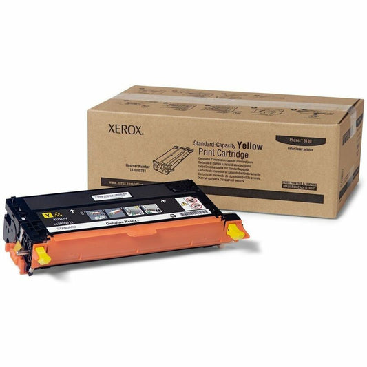 Xerox Original Laser Toner Cartridge - Yellow - 1 Each - 2000 Pages