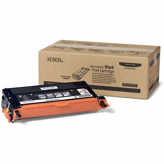Xerox Original Laser Toner Cartridge - Black - 1 Each - 8000 Pages