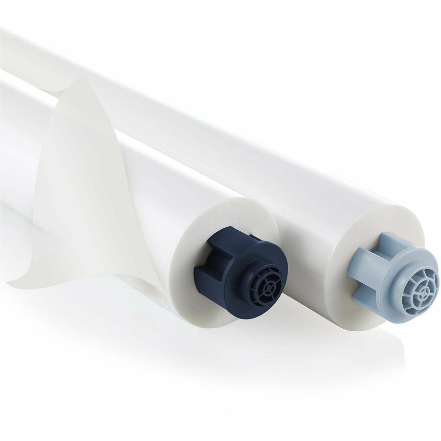 GBC EZ Load Blue End Cap Laminating Roll Film - Laminating Pouch/Sheet Size: 25" Width x 500 ft Length x 1.50 mil Thickness - Matte - Clear - Polyester - 1 Box