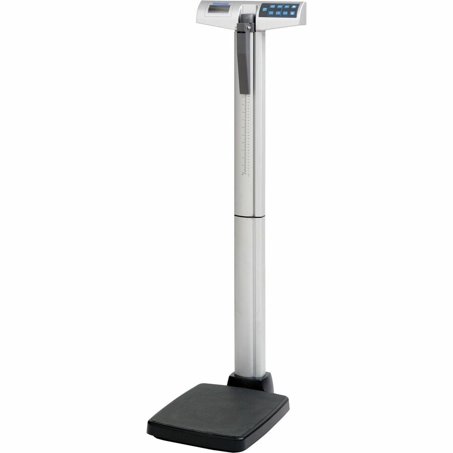 Health o Meter Eye-level EMR Digital Scale - 500 lb - Silver, Gray - 1 Each
