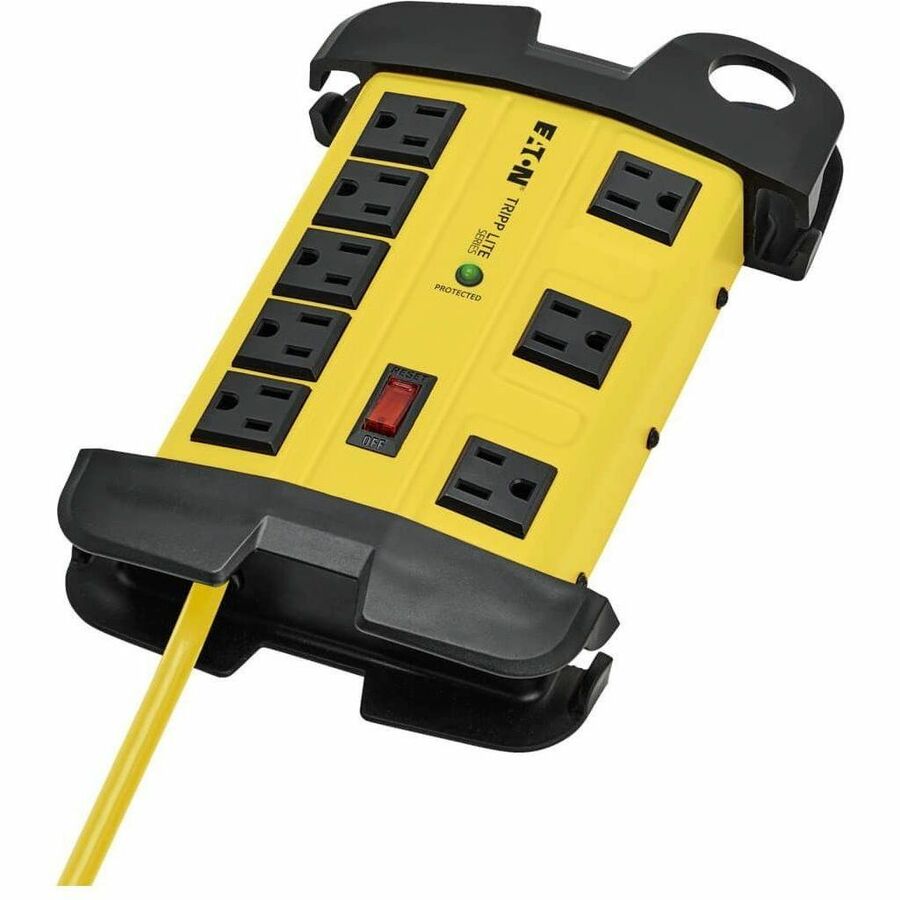 Tripp Lite series TLM812SA 8 Outlet Safety Surge Suppressor - NEMA 5-15P - 8 x NEMA 5-15R - 1500 J - 120 V AC Input - 120 V AC Output - 12 ft