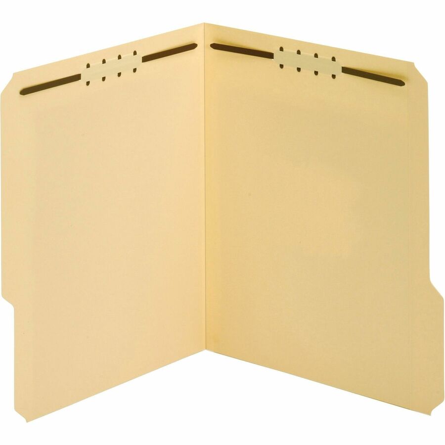 Pendaflex 1/3 Tab Cut Letter Recycled Top Tab File Folder - 8 1/2" x 11" - 3/4" Expansion - 1 Fastener - 2" for Folder - Top Tab Location - Assorted Tab Position - 18 pt. - Manila Paper - Manila - Tear Resistant, Bend Resistant, Rigid, Durable - 10% Re...