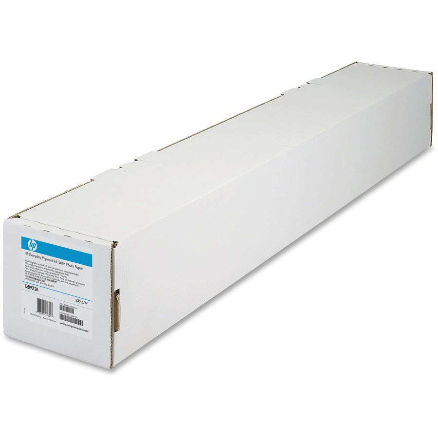 HP Everyday Pigment Ink Photo Paper - 90 Brightness - 96% Opacity - 42" x 100 ft - Satin - White - 1 Each