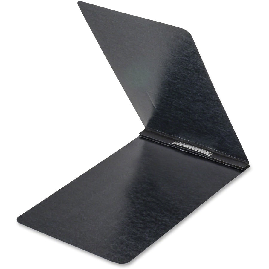 Oxford Legal Report Cover - 8 1/2" x 14" - 1 x Prong Fastener - 2" for Folder, 2 3/4" Fastener Capacity - 20 pt. - Pressboard - Black - Reinforced, Punched - 1 Each