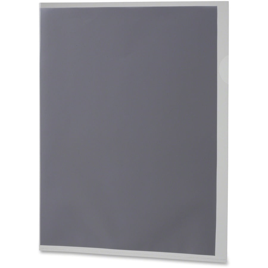 Pendaflex Color Jacs Letter File Jacket - 8 1/2" x 11" - 1 Pocket - Polypropylene - Clear - Non-glare, Slip Resistant, Archival-safe, Water Resistant, Moisture Resistant - 50 / Box