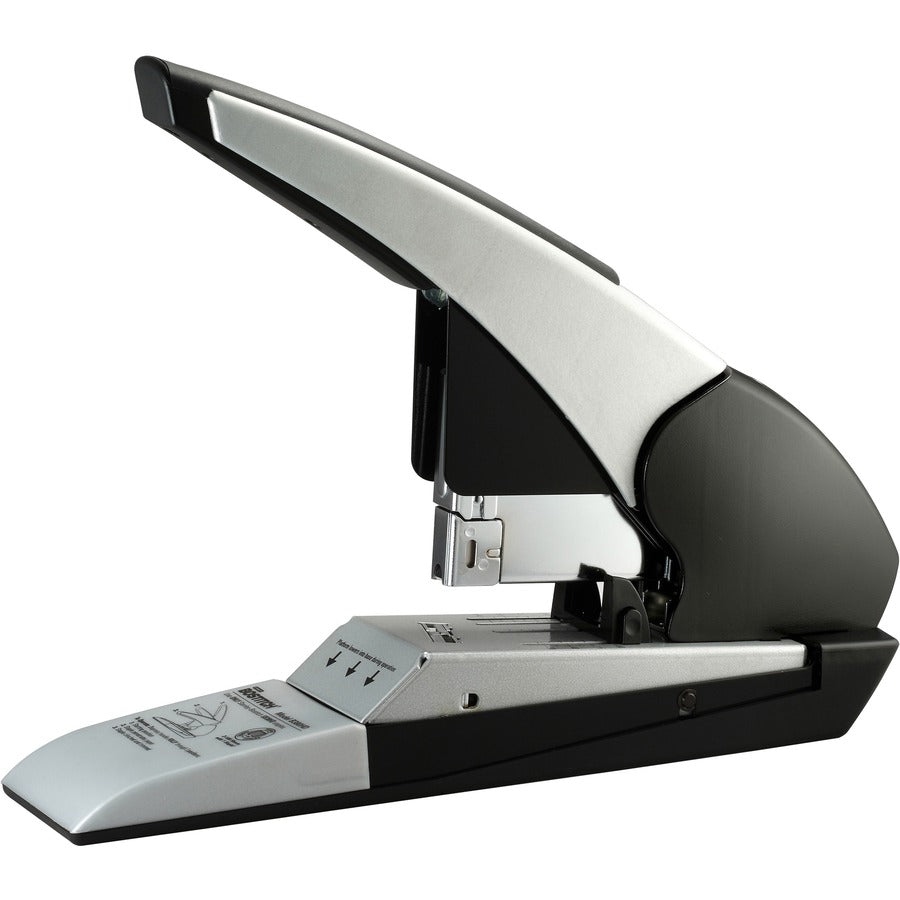 Bostitch Auto180 Xtreme Duty Automatic Stapler - Staples Upto 180 Sheet - Silver, Black - 1 Each