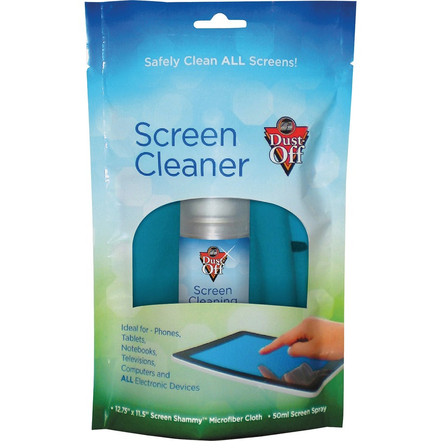 Falcon LCD Plasma Screen Care - For Display Screen, Desktop Computer, Notebook, Mobile Phone, Digital Camera - Gray - 1 Each