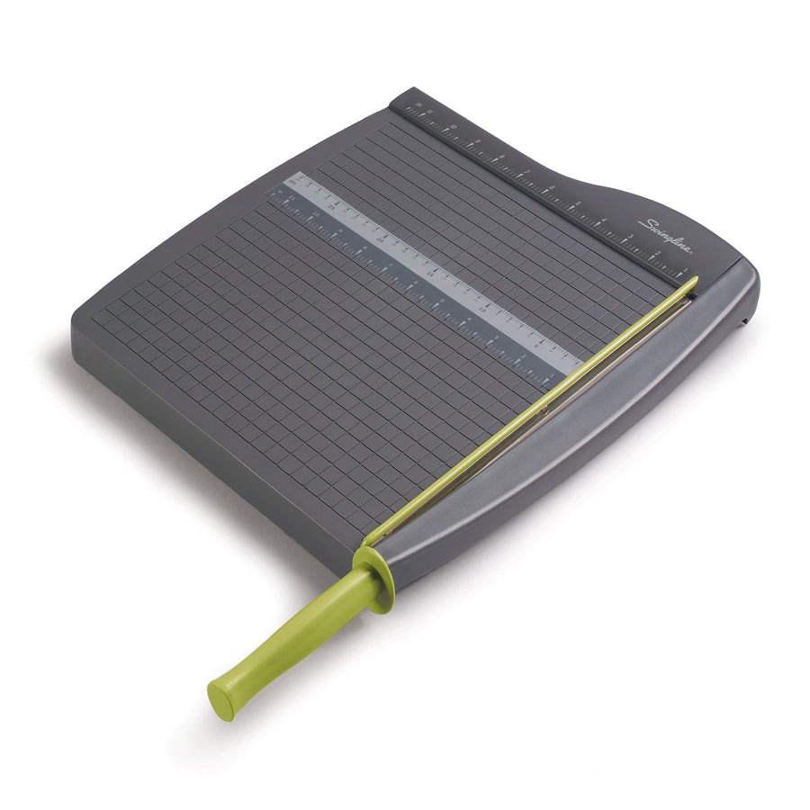 Swingline ClassicCut Lite Guillotine Trimmer - 10 Sheet Cutting Capacity - 12" Cutting Length - 1.5" Height x 12.8" Width x 12" Length - Lightweight