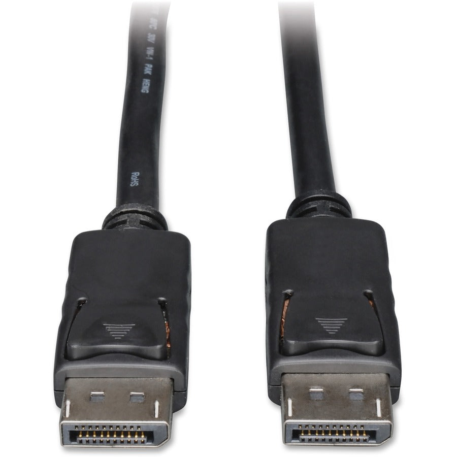 Tripp Lite series Tripp Lite DisplayPort Cable - 6 ft DisplayPort A/V Cable for Audio/Video Device, Monitor, Home Theater System, Computer - First End: 1 x DisplayPort Digital Audio/Video - Male - Second End: 1 x DisplayPort Digital Audio/Video - Male...