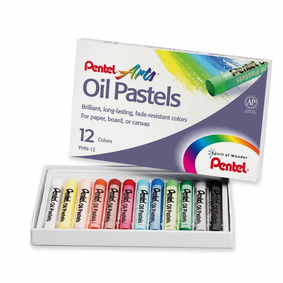 Pentel Arts Oil Pastels - Assorted - 1 Set