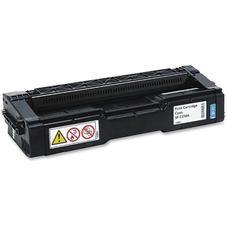 Ricoh Type SP C310A Original Laser Toner Cartridge - Cyan - 1 Each - 2500 Pages