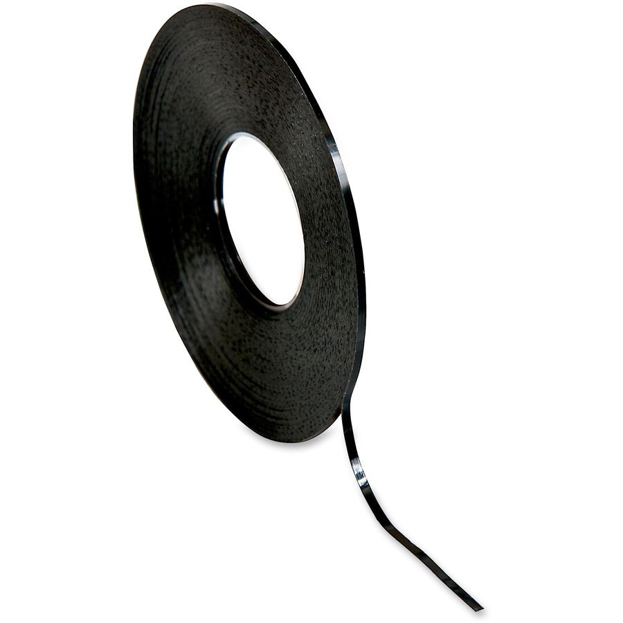 Chartpak Permanent Self-adhesive Graphic Tape - 18 yd Length x 62.5 mil Width - Black - Creep Resistant - For Artwork, Decorating - 1 Roll