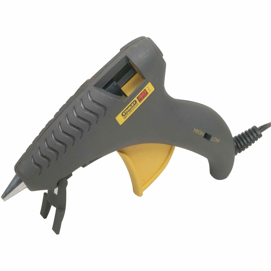 Stanley DualMelt Glue Gun - Standard Duty - Gray, Yellow