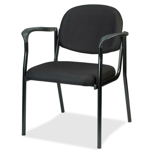 Eurotech dakota FS8011 Side Chair - Black Seat Color - Steel Frame Material - 2 / Carton
