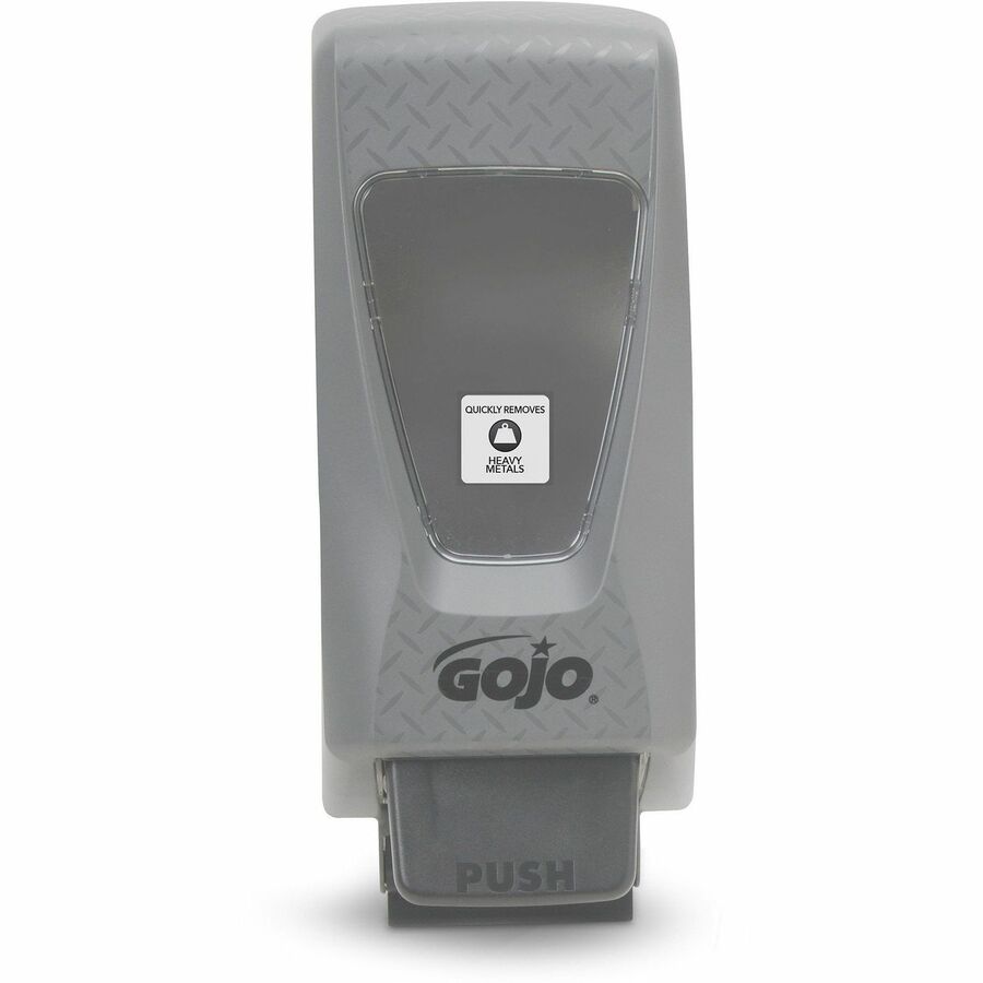 Gojo&reg, PRO TDX 2000 Dispenser - Manual - 2.11 quart Capacity - Refillable, Rugged - Black - 1 Each