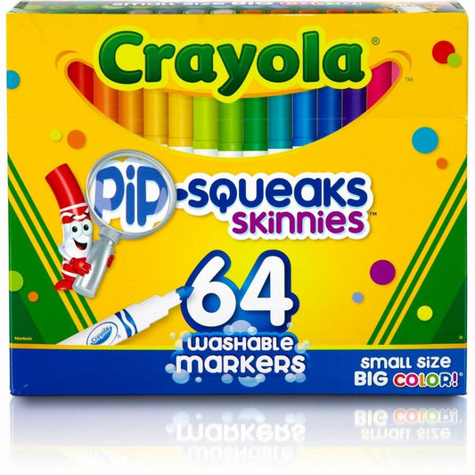 Crayola Pip-Squeaks Washable Markers - Washable - 1 Set
