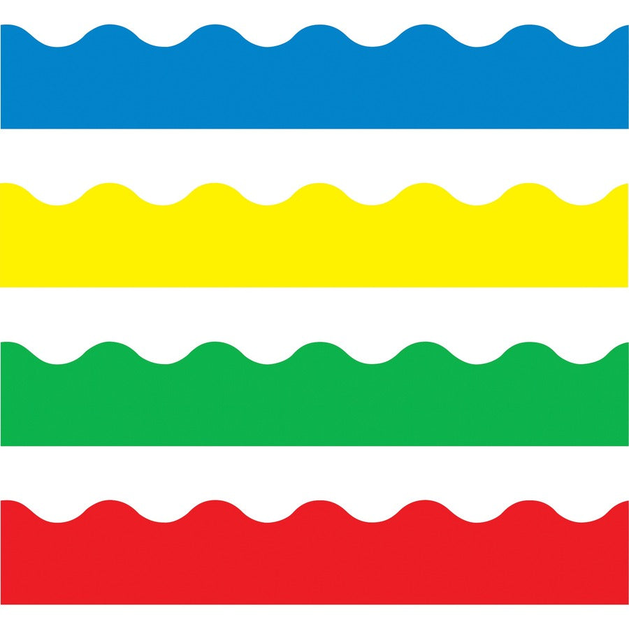 Trend Solid-colored Terrific Trimmers - Durable, Reusable, Precut - 2.25" Width x 1872" Length - Assorted - 39 / Set