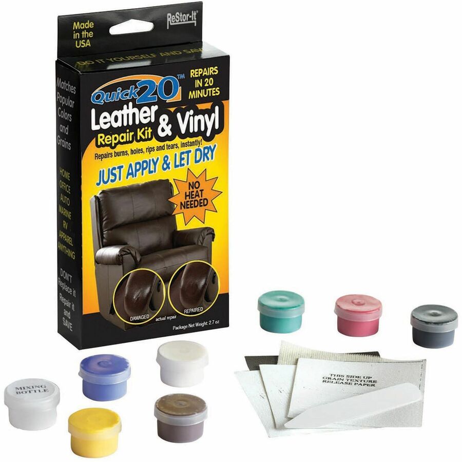 ReStor-it Quick 20 Leather/Vinyl Repair Kit - 1 Kit