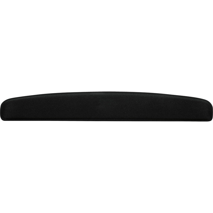 Allsop Memory Foam Wrist Rest - Black - (30205) - 1" Height x 18" Width x 2.80" Depth - Black - Memory Foam, Rubber - Anti-skid, Stress Resistant - 1 Each