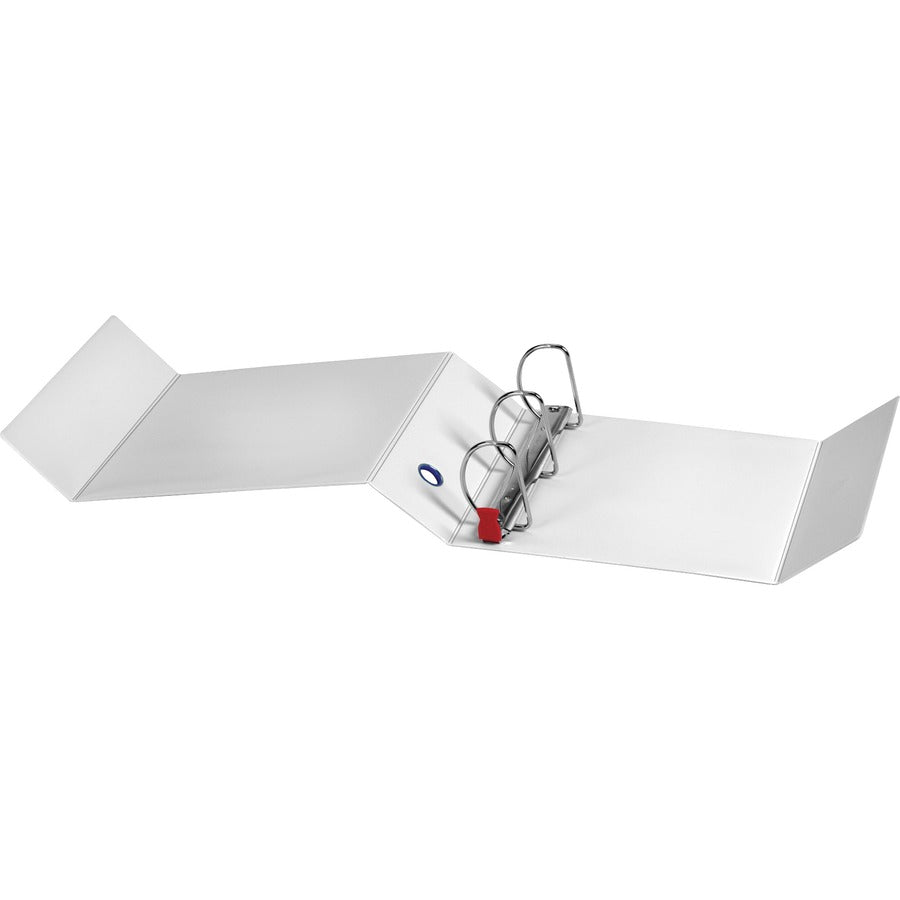 Cardinal&reg, FreeStand Easy Open Slant-D Ring Binder - 4" Binder Capacity - Letter - 8 1/2" x 11" Sheet Size - 775 Sheet Capacity - 3 3/8" Spine Width - 3 Ring - Fastener: D-Ring - Polypropylene - White - 4.13 lb - Recycled - Magnetic Closure, PVC-fre...